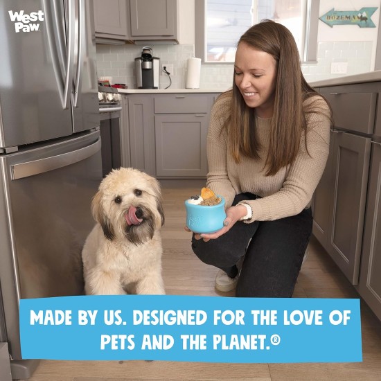 WEST PAW Zogoflex Toppl Treat Dispensing Dog Toy Puzzle - Interactive Chew Toy for Dogs - Dog Toy for Moderate Chewers, Fetch, Catch - Holds Dry Food, Treats, XL WEST PAW Zogoflex Toppl Treat Dispensing Dog Toy Puzzle - Interactive Chew Toy for Dogs - Dog Toy for Moderate Chewers, Fetch, Catch - Holds Dry Food, Treats, XL