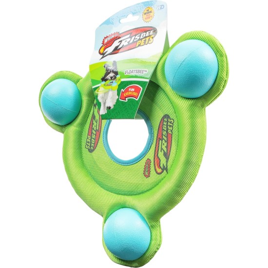 Wham-O Pets Frisbee Floatsbee - Water and Land Game Frisbee - Ball and Disc Dog Toy Wham-O Pets Frisbee Floatsbee - Water and Land Game Frisbee - Ball and Disc Dog Toy