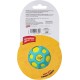 Wham-O Pets Superball Geo Squeak L - 4" Football Shaped Dog Ball with Special Squeaker, Easy Grip Grooves and Durable BPA Free Rubber Wham-O Pets Superball Geo Squeak L - 4" Football Shaped Dog Ball with Special Squeaker, Easy Grip Grooves and Durable BPA Free Rubber