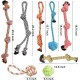 Youngever Large Dog Rope Toy Set for Large Dogs, Puppy Dogs, Puppy Chew Toy, Teething Toy, Dog Rope Chew Toy for Medium to Large Dogs (Pack of 8) Youngever Large Dog Rope Toy Set for Large Dogs, Puppy Dogs, Puppy Chew Toy, Teething Toy, Dog Rope Chew Toy for Medium to Large Dogs (Pack of 8)