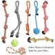 Youngever Large Dog Rope Toy Set for Large Dogs, Puppy Dogs, Puppy Chew Toy, Teething Toy, Dog Rope Chew Toy for Medium to Large Dogs (Pack of 8) Youngever Large Dog Rope Toy Set for Large Dogs, Puppy Dogs, Puppy Chew Toy, Teething Toy, Dog Rope Chew Toy for Medium to Large Dogs (Pack of 8)