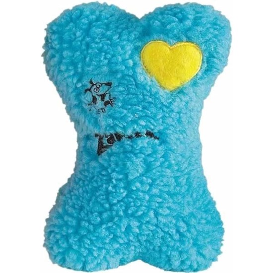Zanies Embroidered Berber Bone Dog Toys, Pink Zanies Embroidered Berber Bone Dog Toys, Pink