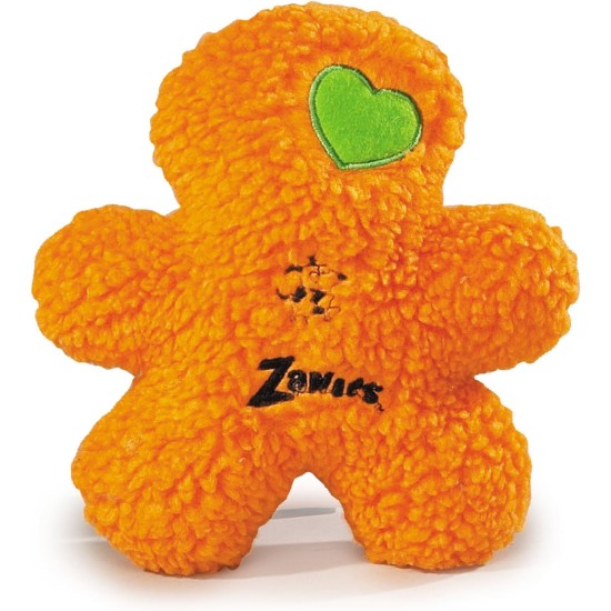 Zanies Embroidered Berber Boy Dog Toys, Orange Zanies Embroidered Berber Boy Dog Toys, Orange