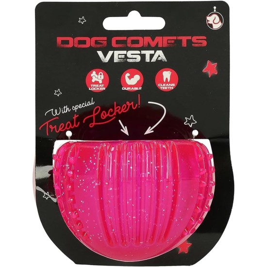 Zen-Kat Dog Comets Vesta with Treat Locker Roze Zen-Kat Dog Comets Vesta with Treat Locker Roze