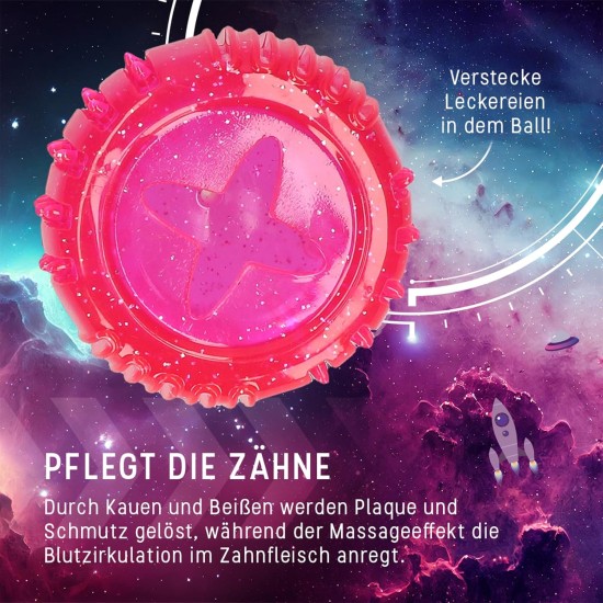 Zen-Kat Dog Comets Vesta with Treat Locker Roze Zen-Kat Dog Comets Vesta with Treat Locker Roze