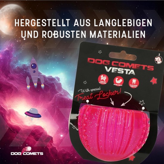 Zen-Kat Dog Comets Vesta with Treat Locker Roze Zen-Kat Dog Comets Vesta with Treat Locker Roze