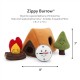 Zippy Burrow - Arctic Wolf Zippy Burrow - Arctic Wolf