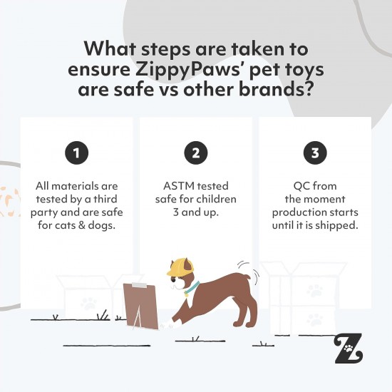ZippyClaws Burrow - Interactive Plush Cat Puzzle Toy with Catnip Miniz, Perfect for Mental Stimulation, Hide-and-Seek Games and Hours of Fun for Kittens and Cats - Mice 'n Cheese ZippyClaws Burrow - Interactive Plush Cat Puzzle Toy with Catnip Miniz, Perfect for Mental Stimulation, Hide-and-Seek Games and Hours of Fun for Kittens and Cats - Mice 'n Cheese