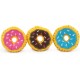 ZippyClaws Cat Toy with Catnip, Mini Doughnut, Interactive Indoor Cat Toy, Boredom Hunting and Scratching, Unique Plush Toy for Kittens and Cats, 3 ZippyClaws Cat Toy with Catnip, Mini Doughnut, Interactive Indoor Cat Toy, Boredom Hunting and Scratching, Unique Plush Toy for Kittens and Cats, 3
