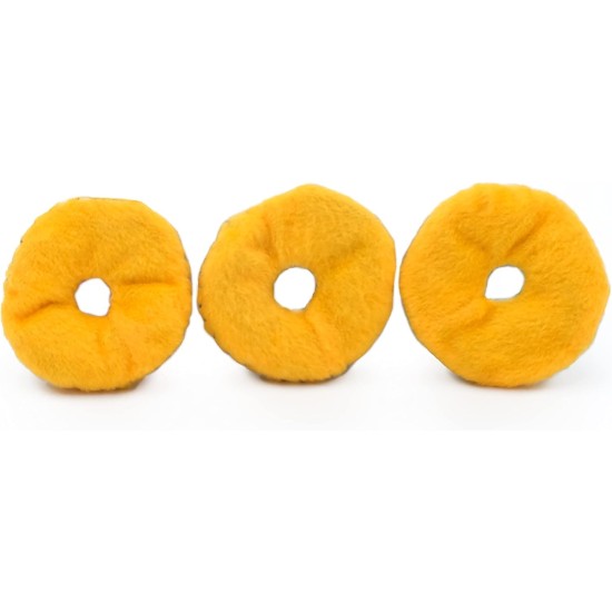 ZippyClaws Cat Toy with Catnip, Mini Doughnut, Interactive Indoor Cat Toy, Boredom Hunting and Scratching, Unique Plush Toy for Kittens and Cats, 3 ZippyClaws Cat Toy with Catnip, Mini Doughnut, Interactive Indoor Cat Toy, Boredom Hunting and Scratching, Unique Plush Toy for Kittens and Cats, 3