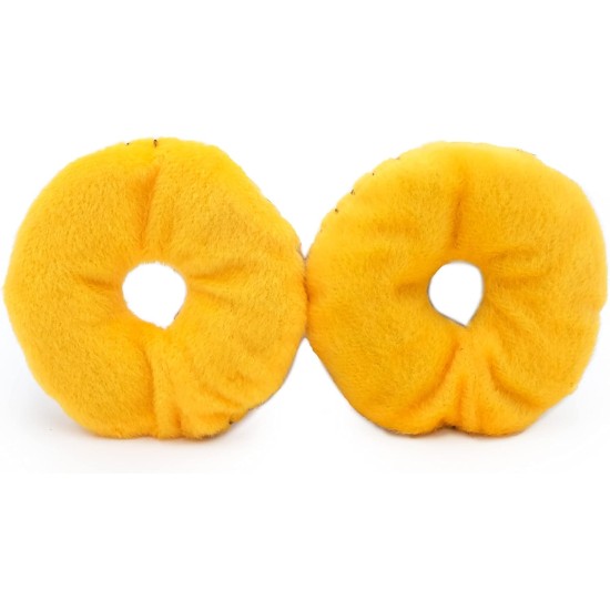 ZippyClaws Donutz 2 Pack Dog Toys | Funny Doughnut Designs with Squeaker | Ideal for Chewing and Tug Games | Perfect for Small to Medium Dogs ZippyClaws Donutz 2 Pack Dog Toys | Funny Doughnut Designs with Squeaker | Ideal for Chewing and Tug Games | Perfect for Small to Medium Dogs