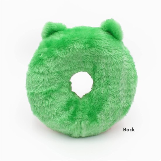 ZippyPaws Donutz Buddies - Frog | Squeaky Dog Toy in Donut Shape | Durable and Soft Plush Toy for Dogs | Perfect for Playing and Chewing | No Filling ZippyPaws Donutz Buddies - Frog | Squeaky Dog Toy in Donut Shape | Durable and Soft Plush Toy for Dogs | Perfect for Playing and Chewing | No Filling