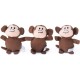 ZippyPaws Miniz - Monkeys (Pack of 3) ZippyPaws Miniz - Monkeys (Pack of 3)
