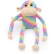 ZippyPaws Spencer the Crinkle Monkey - Large Rainbow, Box of 24 - Soft and Silent Dog Toy with Crinkle Sound, Promotes Fun and Exercise for Dogs of All Sizes ZippyPaws Spencer the Crinkle Monkey - Large Rainbow, Box of 24 - Soft and Silent Dog Toy with Crinkle Sound, Promotes Fun and Exercise for Dogs of All Sizes
