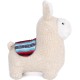 ZippyPaws Storybook Snugglerz Liam the Lama Dog Toy, Cuddly Plush Toy with Squeaker, Ideal for Small to Medium Dogs, 24 Pieces per Box