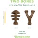 Benebone Durable Dog Chew Toy Box for Aggressive Chewers with Wishbone, Fishbone, Stick & Zaggler, Medium Benebone Durable Dog Chew Toy Box for Aggressive Chewers with Wishbone, Fishbone, Stick & Zaggler, Medium