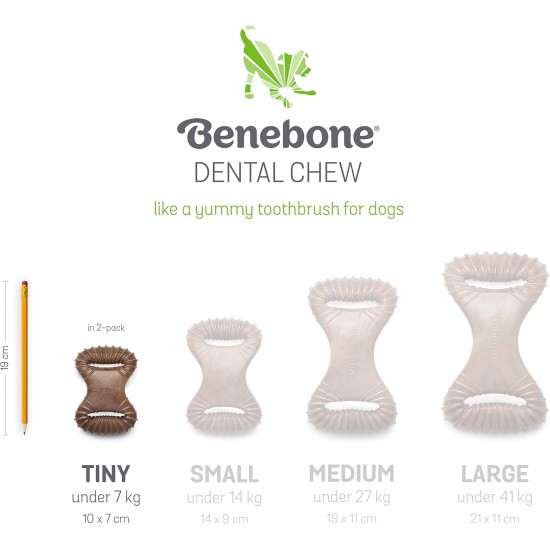 Benebone Durable Dog Chew Toy Box for Aggressive Chewers with Wishbone, Fishbone, Stick & Zaggler, Medium Benebone Durable Dog Chew Toy Box for Aggressive Chewers with Wishbone, Fishbone, Stick & Zaggler, Medium