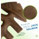 Benebone Fishbone Heavy Duty Chew Toy for Aggressive Chewers, Real Jack Salmon, Medium Benebone Fishbone Heavy Duty Chew Toy for Aggressive Chewers, Real Jack Salmon, Medium