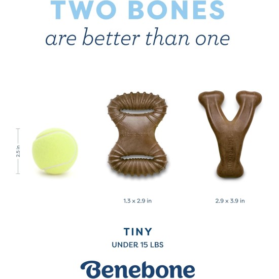 Benebone Indestructible Maple Chew Toy for Aggressive Chewers, Durable and Durable for Puppies, Real Maple Wood for Small Dogs, Product Benebone Indestructible Maple Chew Toy for Aggressive Chewers, Durable and Durable for Puppies, Real Maple Wood for Small Dogs, Product