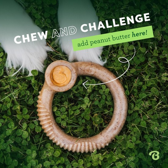 Benebone Medium Fishbone for Dogs - Herringbone Chew Toy Benebone Medium Fishbone for Dogs - Herringbone Chew Toy