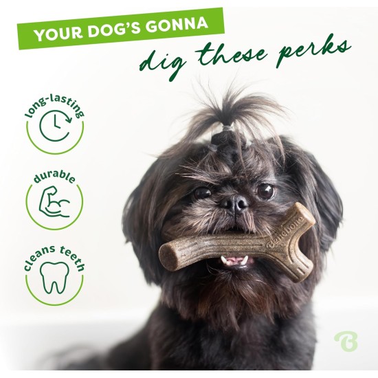 Benebone Medium Fishbone for Dogs - Herringbone Chew Toy Benebone Medium Fishbone for Dogs - Herringbone Chew Toy
