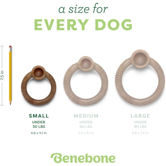 Benebone Medium Fishbone for Dogs - Herringbone Chew Toy Benebone Medium Fishbone for Dogs - Herringbone Chew Toy