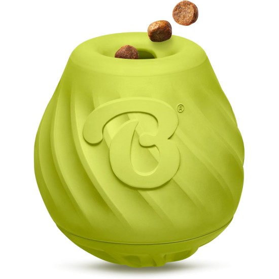 Benebone Pawbler Interactive Natural Rubber Dog Toy with Treat and Dry Food Dispenser - Ideal for Boredom - Medium/Large Benebone Pawbler Interactive Natural Rubber Dog Toy with Treat and Dry Food Dispenser - Ideal for Boredom - Medium/Large