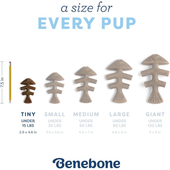 Benebone Puppies 2 Pack Maplestick/Zaggler Chew Toy for Gentle Chewers, Real Bacon & Real Maple Wood, Tiny Benebone Puppies 2 Pack Maplestick/Zaggler Chew Toy for Gentle Chewers, Real Bacon & Real Maple Wood, Tiny