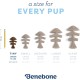 Benebone Puppies 2 Pack Maplestick/Zaggler Chew Toy for Gentle Chewers, Real Bacon & Real Maple Wood, Tiny Benebone Puppies 2 Pack Maplestick/Zaggler Chew Toy for Gentle Chewers, Real Bacon & Real Maple Wood, Tiny