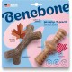 Benebone Puppy Tiny - Pack of 2 Unbreakable Maple Sticks for Aggressive Chewing, Long-Lasting Teething Boredom Breaker for Puppies, Real Bacon and Wood Flavour Benebone Puppy Tiny - Pack of 2 Unbreakable Maple Sticks for Aggressive Chewing, Long-Lasting Teething Boredom Breaker for Puppies, Real Bacon and Wood Flavour