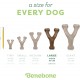 Benebone Wishbone Real Bacon Medium Durable Dog Chew Toy for Aggressive Chewers