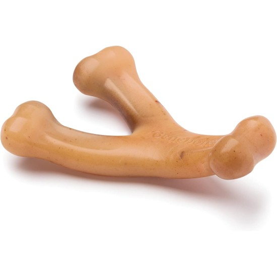 Benebone Wishbone Real Bacon Medium Durable Dog Chew Toy for Aggressive Chewers Benebone Wishbone Real Bacon Medium Durable Dog Chew Toy for Aggressive Chewers