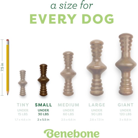 Benebone Zaggler Indestructible Rolling Dog Chew Toy for Aggressive Chewers, Long-Lasting Durable Boredom Breaker for Dogs, Real Chicken Flavour, for Medium Dogs, Made in Benebone Zaggler Indestructible Rolling Dog Chew Toy for Aggressive Chewers, Long-Lasting Durable Boredom Breaker for Dogs, Real Chicken Flavour, for Medium Dogs, Made in