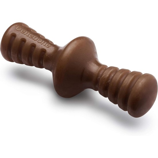 Benebone Zaggler Indestructible Rolling Dog Chew Toy for Aggressive Chewers, Long-Lasting Durable Boredom Breaker for Dogs, Real Chicken Flavour, for Medium Dogs, Made in Benebone Zaggler Indestructible Rolling Dog Chew Toy for Aggressive Chewers, Long-Lasting Durable Boredom Breaker for Dogs, Real Chicken Flavour, for Medium Dogs, Made in