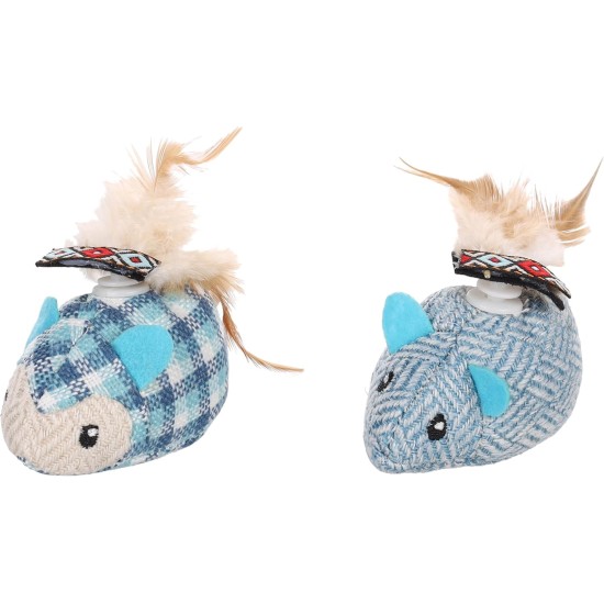 FLAMINGO Jchien Classic Rubber Egg Blue, 10 cm FLAMINGO Jchien Classic Rubber Egg Blue, 10 cm