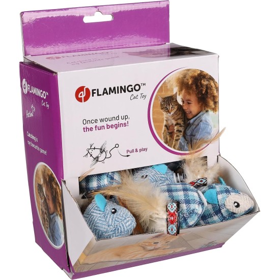 FLAMINGO Jchien Classic Rubber Egg Blue, 10 cm FLAMINGO Jchien Classic Rubber Egg Blue, 10 cm