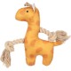 Flamingo - Toy for Puppies such as Labrador, Beagle, Bulldog and Border Collie - Britty Deer with Rope, Durable and Fun Flamingo - Toy for Puppies such as Labrador, Beagle, Bulldog and Border Collie - Britty Deer with Rope, Durable and Fun