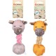 Flamingo - Toy for Puppies such as Labrador, Beagle, Bulldog and Border Collie - Britty Giraffe with Ball and Rope, Durable and Fun Flamingo - Toy for Puppies such as Labrador, Beagle, Bulldog and Border Collie - Britty Giraffe with Ball and Rope, Durable and Fun