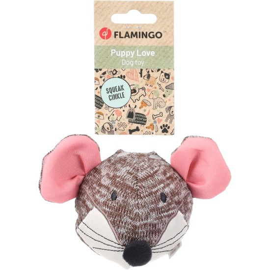 Flamingo - Toy for Puppies such as Labrador, Beagle, Bulldog and Border Collie - Britty Giraffe with Ball and Rope, Durable and Fun Flamingo - Toy for Puppies such as Labrador, Beagle, Bulldog and Border Collie - Britty Giraffe with Ball and Rope, Durable and Fun