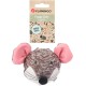 Flamingo - Toy for Puppies such as Labrador, Beagle, Bulldog and Border Collie - Britty Giraffe with Ball and Rope, Durable and Fun Flamingo - Toy for Puppies such as Labrador, Beagle, Bulldog and Border Collie - Britty Giraffe with Ball and Rope, Durable and Fun