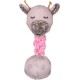Flamingo - Toy for Puppies such as Labrador, Beagle, Bulldog and Border Collie - Britty Giraffe with Ball and Rope, Durable and Fun Flamingo - Toy for Puppies such as Labrador, Beagle, Bulldog and Border Collie - Britty Giraffe with Ball and Rope, Durable and Fun