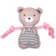 Flamingo - Toy for Puppies such as Labrador, Beagle, Bulldog and Border Collie - Britty Giraffe with Ball and Rope, Durable and Fun Flamingo - Toy for Puppies such as Labrador, Beagle, Bulldog and Border Collie - Britty Giraffe with Ball and Rope, Durable and Fun