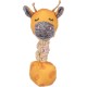 Flamingo - Toy for Puppies such as Labrador, Beagle, Bulldog and Border Collie - Britty Giraffe with Ball and Rope, Durable and Fun Flamingo - Toy for Puppies such as Labrador, Beagle, Bulldog and Border Collie - Britty Giraffe with Ball and Rope, Durable and Fun