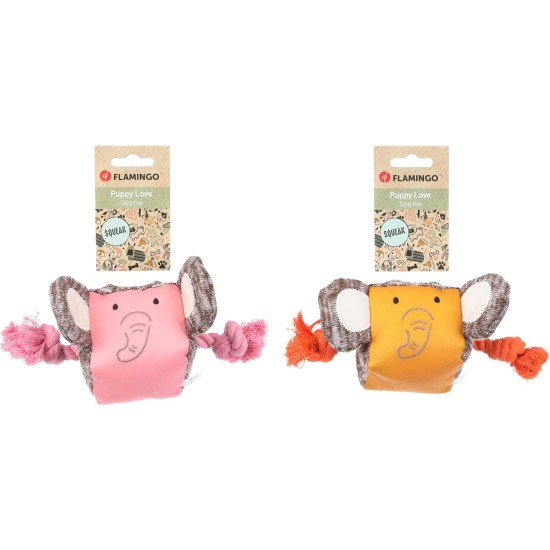Flamingo - Toy for Puppies such as Labrador, Beagle, Bulldog and Border Collie - Britty Giraffe with Ball and Rope, Durable and Fun Flamingo - Toy for Puppies such as Labrador, Beagle, Bulldog and Border Collie - Britty Giraffe with Ball and Rope, Durable and Fun