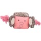 Flamingo - Toy for Puppies such as Labrador, Beagle, Bulldog and Border Collie - Britty Giraffe with Ball and Rope, Durable and Fun Flamingo - Toy for Puppies such as Labrador, Beagle, Bulldog and Border Collie - Britty Giraffe with Ball and Rope, Durable and Fun