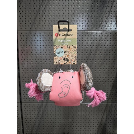 Flamingo - Toy for Puppies such as Labrador, Beagle, Bulldog and Border Collie - Britty Giraffe with Ball and Rope, Durable and Fun Flamingo - Toy for Puppies such as Labrador, Beagle, Bulldog and Border Collie - Britty Giraffe with Ball and Rope, Durable and Fun