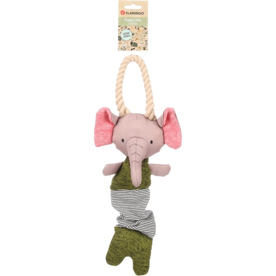 Flamingo - Toy for Puppies such as Labrador, Beagle, Bulldog and Border Collie - Britty Giraffe with Ball and Rope, Durable and Fun Flamingo - Toy for Puppies such as Labrador, Beagle, Bulldog and Border Collie - Britty Giraffe with Ball and Rope, Durable and Fun