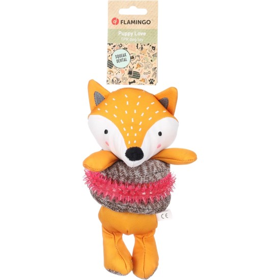 Flamingo - Toy for Puppies such as Labrador, Beagle, Bulldog and Border Collie - Britty Giraffe with Ball and Rope, Durable and Fun Flamingo - Toy for Puppies such as Labrador, Beagle, Bulldog and Border Collie - Britty Giraffe with Ball and Rope, Durable and Fun