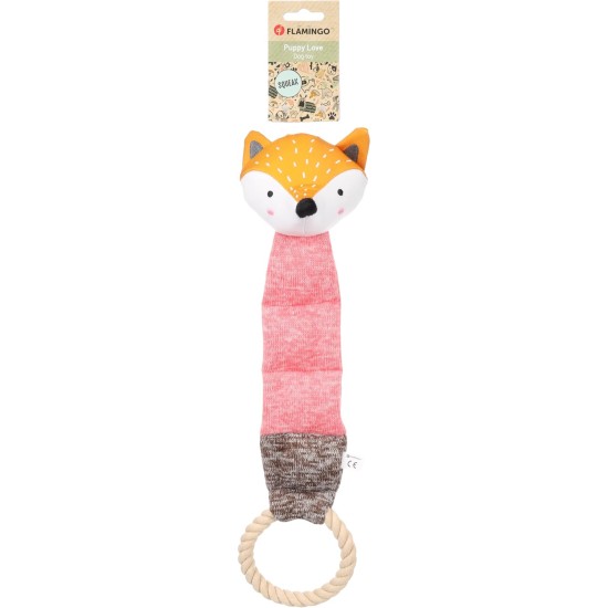 Flamingo - Toy for Puppies such as Labrador, Beagle, Bulldog and Border Collie - Britty Giraffe with Ball and Rope, Durable and Fun Flamingo - Toy for Puppies such as Labrador, Beagle, Bulldog and Border Collie - Britty Giraffe with Ball and Rope, Durable and Fun
