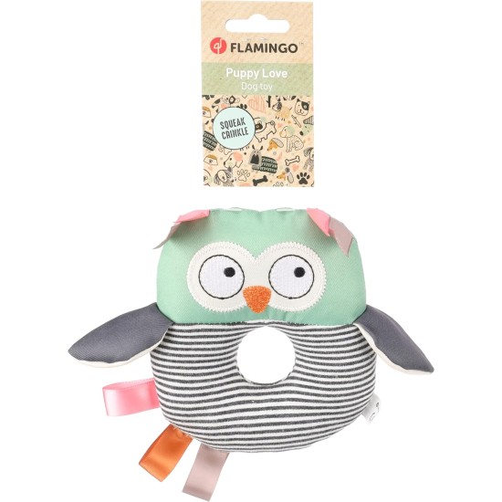 Flamingo - Toy for Puppies such as Labrador, Beagle, Bulldog and Border Collie - Britty Giraffe with Ball and Rope, Durable and Fun Flamingo - Toy for Puppies such as Labrador, Beagle, Bulldog and Border Collie - Britty Giraffe with Ball and Rope, Durable and Fun